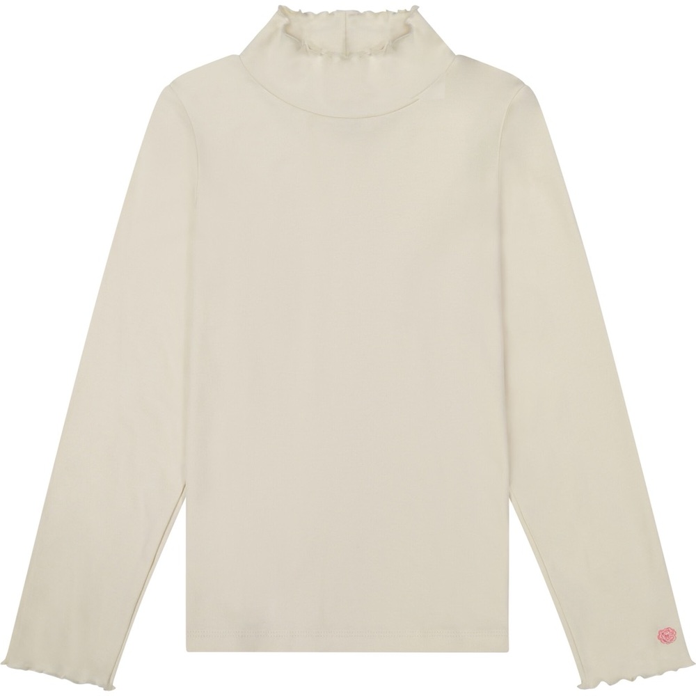 Cream Long Sleeve Kids Tee
